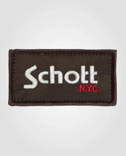 Badge Velcro CWU marron foncé - MARRON FONCÉ