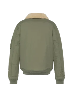 Blouson army sage et beige - SAGE/BEIGE