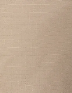Blouson casual beige avec doublure à carreaux - BEIGE