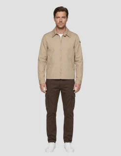 Blouson casual beige - BEIGE