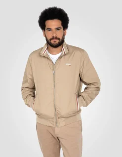 Blouson casual beige clair - BEIGE CLAIR