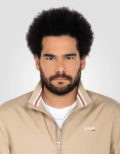 Blouson casual beige clair - BEIGE CLAIR