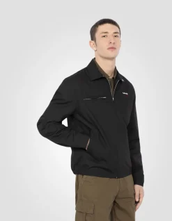 Blouson casual noir - NOIR