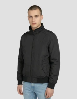Blouson casual noir - NOIR