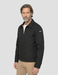 Blouson casual noir - NOIR