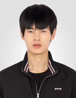 Blouson casual noir - NOIR
