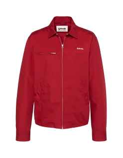 Blouson casual rouge foncé - ROUGE FONCÉ