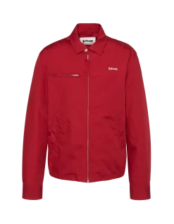 Blouson casual rouge foncé - ROUGE FONCÉ