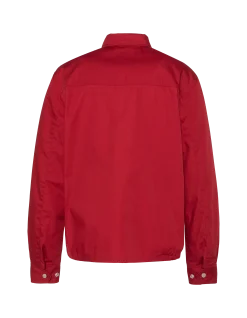 Blouson casual rouge foncé - ROUGE FONCÉ