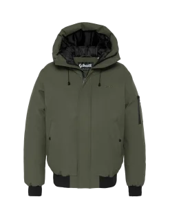 Blouson kaki à capuche - KAKI