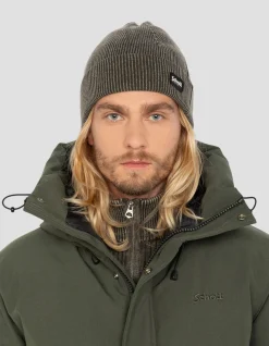 Blouson kaki à capuche - KAKI