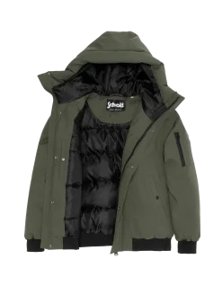 Blouson kaki à capuche - KAKI