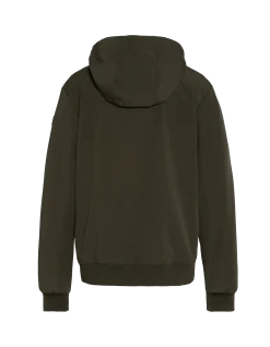 Blouson kaki urban à capuche - KAKI