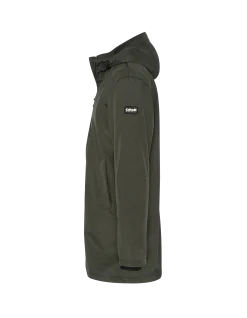Blouson long urban déperlant kaki - KAKI