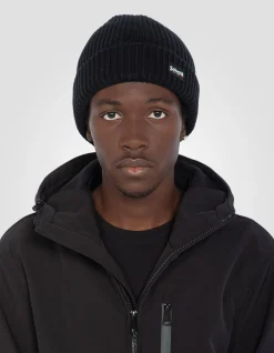 Blouson long urban déperlant noir - NOIR