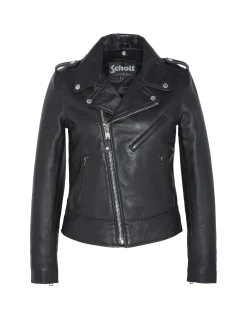 Blouson Perfecto® noir, cuir d'agneau - NOIR
