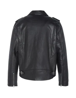 Blouson Perfecto® noir, cuir de vachette - NOIR