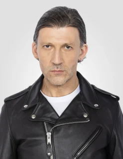 Blouson Perfecto® noir mythique USA, cuir de vachette - NOIR