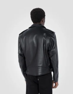 Blouson Perfecto® noir One Star mythique USA, cuir de vachette - NOIR