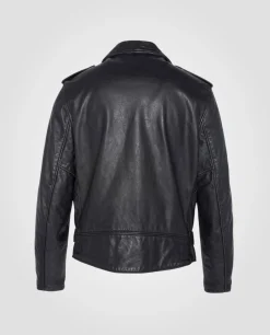 Blouson Perfecto® vintage noir mythique USA, cuir de vachette - NOIR