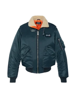 Blouson pilote bleu marine - MARINE