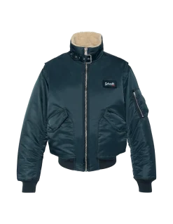 Blouson pilote bleu marine - MARINE