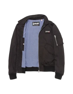 Blouson pilote léger noir type CWU - NOIR