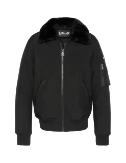 Blouson pilote noir - NOIR/NOIR