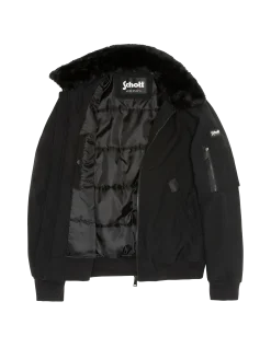 Blouson pilote noir - NOIR/NOIR