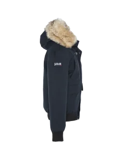 Blouson snorkel noir à capuche enfant - NOIR