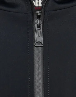 Blouson technique bleu marine à capuche enfant - MARINE