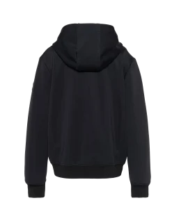Blouson technique bleu marine à capuche enfant - MARINE