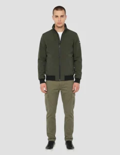 Blouson technique kaki foncé - KAKI FONCÉ