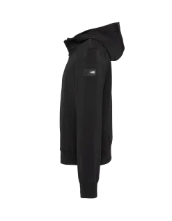 Blouson technique noir à capuche - NOIR