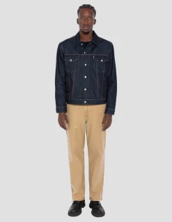 Blouson trucker en denim brut - DENIM BRUT