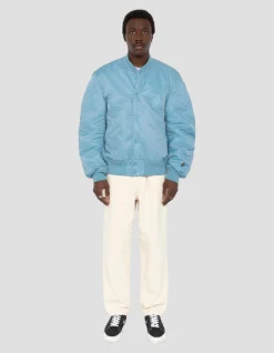Blouson urban bleu ciel oversize - BLEU CIEL