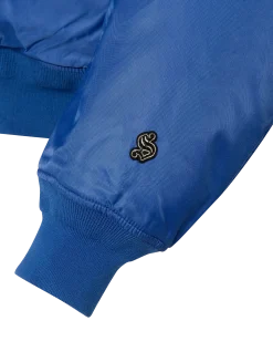 Blouson urban bleu électrique oversize - BLEU ÉLECTRIQUE