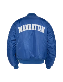 Blouson urban bleu électrique oversize - BLEU ÉLECTRIQUE