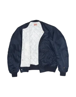 Blouson urban bleu marine foncé oversize - MARINE FONCÉ