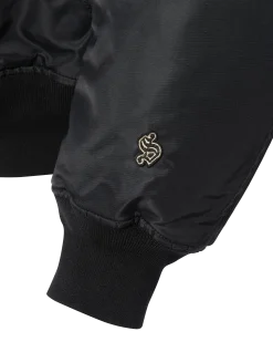 Blouson urban noir oversize - NOIR