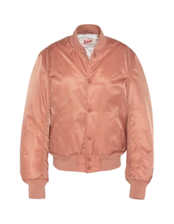 Blouson urban rose poudré oversize - ROSE POUDRÉ