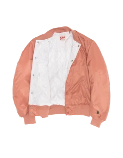 Blouson urban rose poudré oversize - ROSE POUDRÉ