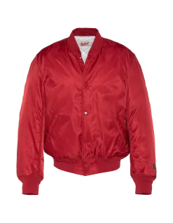Blouson urban rouge foncé oversize - ROUGE FONCÉ