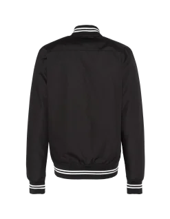 Blouson varsity noir déperlant - NOIR