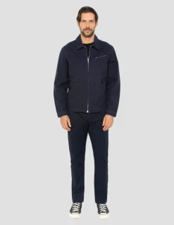 Blouson worker canvas bleu marine - MARINE