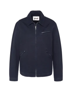 Blouson worker canvas bleu marine - MARINE