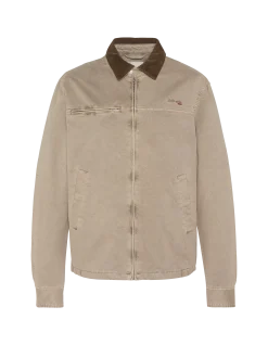 Blouson worker taupe - TAUPE