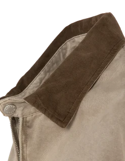 Blouson worker taupe - TAUPE