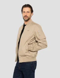 Bomber beige clair léger déperlant - BEIGE CLAIR