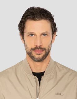 Bomber beige clair léger déperlant - BEIGE CLAIR